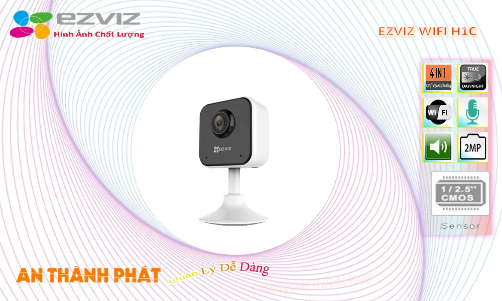 ảnh một số tính năng của camera ezviz h1c