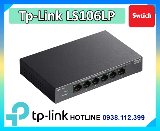 Lắp đặt camera Switch TP-Link LS106LP