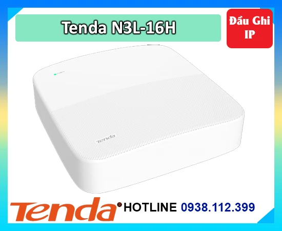 Lắp đặt camera Đầu Thu KTS Tenda Tenda N3L-16H