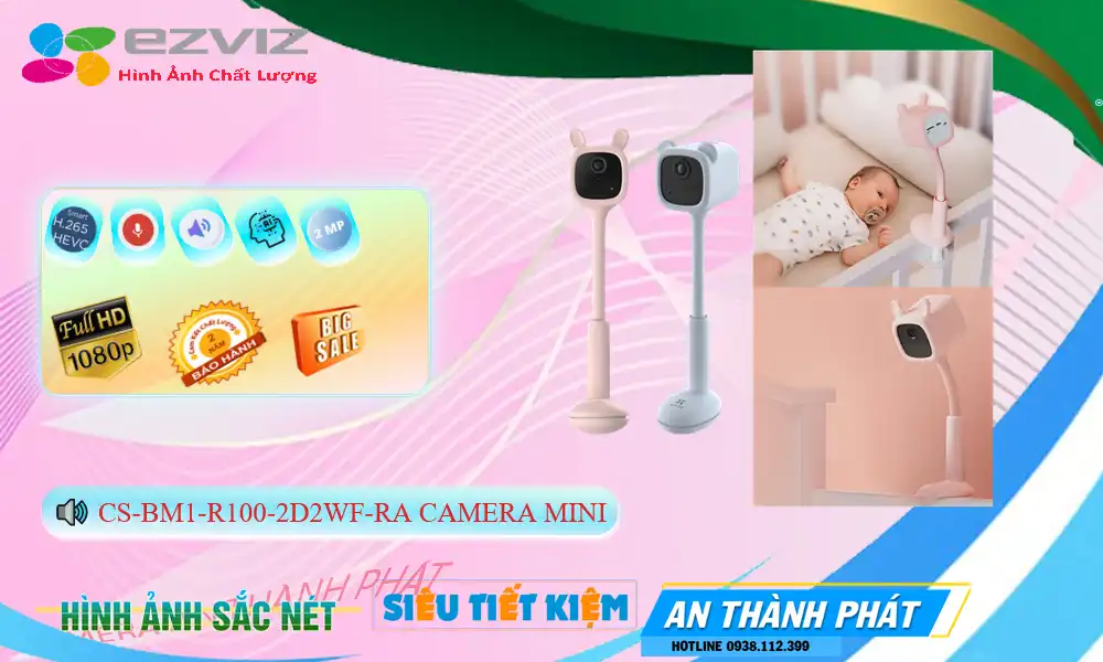 CS-BM1-R100-2D2WF-Ra Camera Với giá cạnh tranh Wifi Ezviz