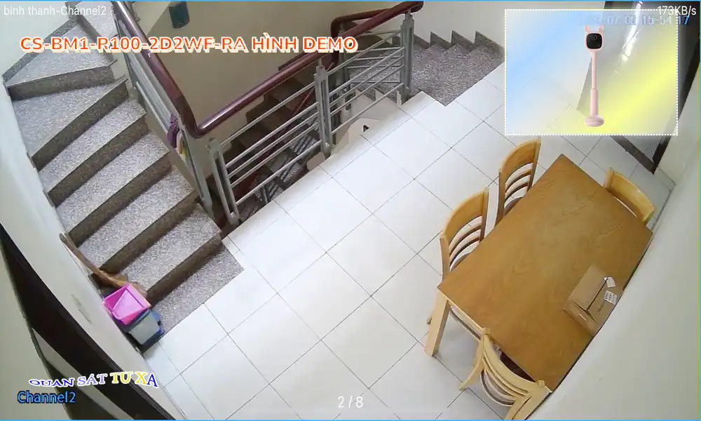 CS-BM1-R100-2D2WF-Ra Camera Với giá cạnh tranh Wifi Ezviz