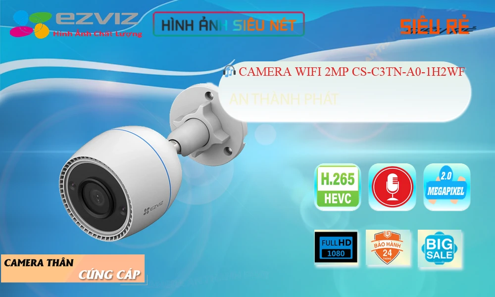Camera CS-C3TN-A0-1H2WF Công Nghệ Mới