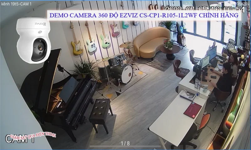 Camera Wifi Ezviz CS-CP1-R105-1L2WF Camera Wifi EZVIZ CS-CP1-R105-1L2WF