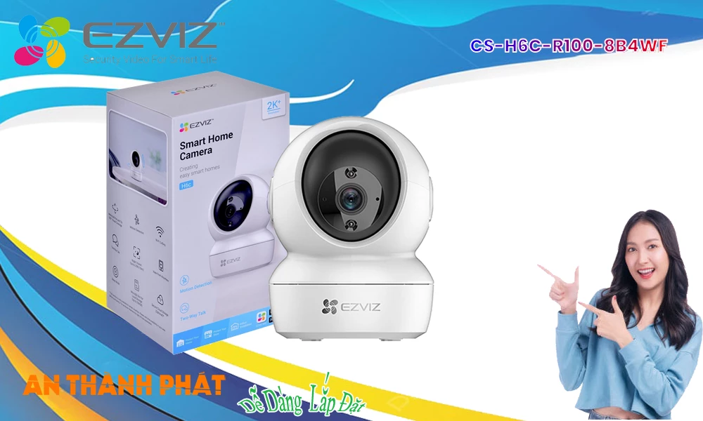 CS-H6c-R100-8B4WF Camera Wifi Ezviz CS-H6c-R100-8B4WF Camera Wifi Ezviz