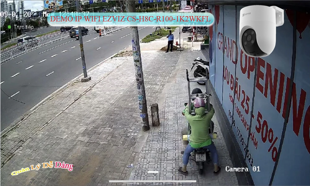 CS-H8c-R100-1K2WKFL Camera Wifi Ezviz CS-H8c-R100-1K2WKFL Camera Wifi Ezviz