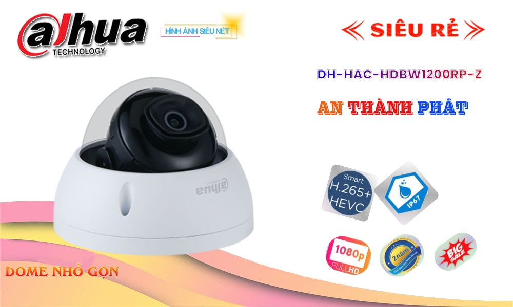 DH-HAC-HDBW1200RP-Z Camera Giá Rẻ Dahua DH-HAC-HDBW1200RP-Z Camera Giá Rẻ Dahua