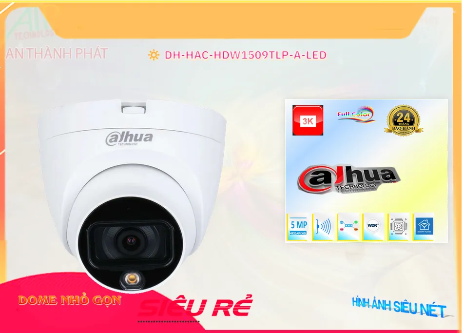 Camera Dahua DH-HAC-HDW1509TLP-A-LED Camera Dahua DH-HAC-HDW1509TLP-A-LED