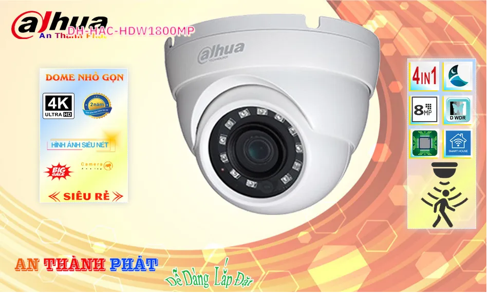 ❂Camera Dahua DH-HAC-HDW1800MP ❂Camera Dahua DH-HAC-HDW1800MP