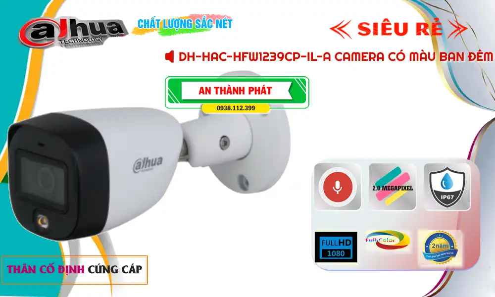 DH-HAC-HFW1239CP-IL-A Camera Dahua DH-HAC-HFW1239CP-IL-A Camera Dahua