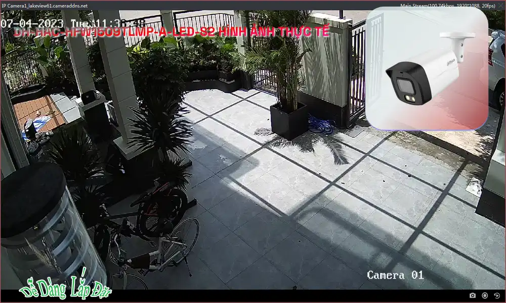 DH-HAC-HFW1509TLMP-A-LED-S2 Camera Dahua