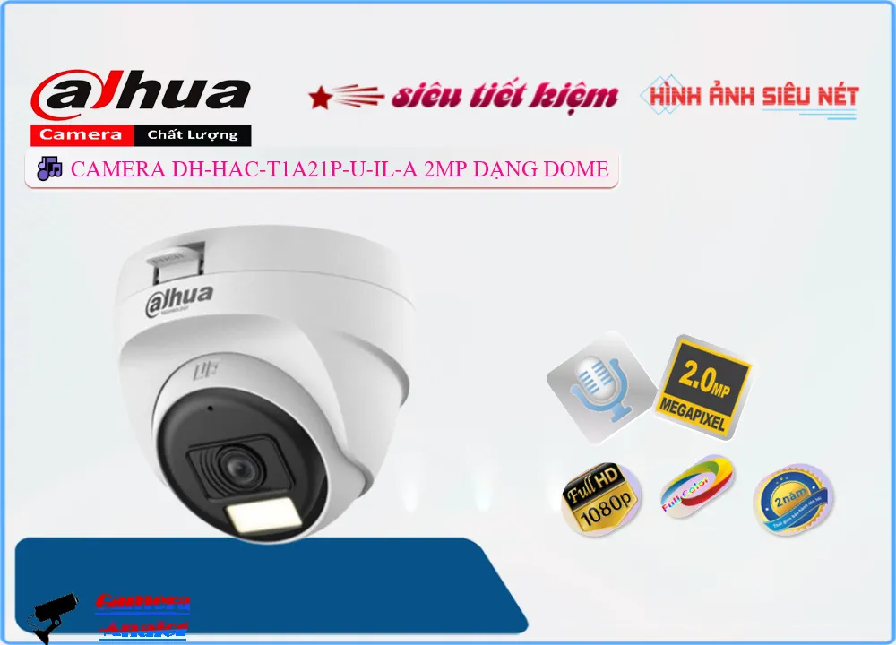 Camera Dahua DH-HAC-T1A21P-U-IL-A, camera ghi âm DH-HAC-T1A21P-U-IL-A, camera có màu ban đêm DH-HAC-T1A21P-U-IL-A, lắp đặt camera DH-HAC-T1A21P-U-IL-A, camera DH-HAC-T1A21P-U-IL-A giá rẻ
