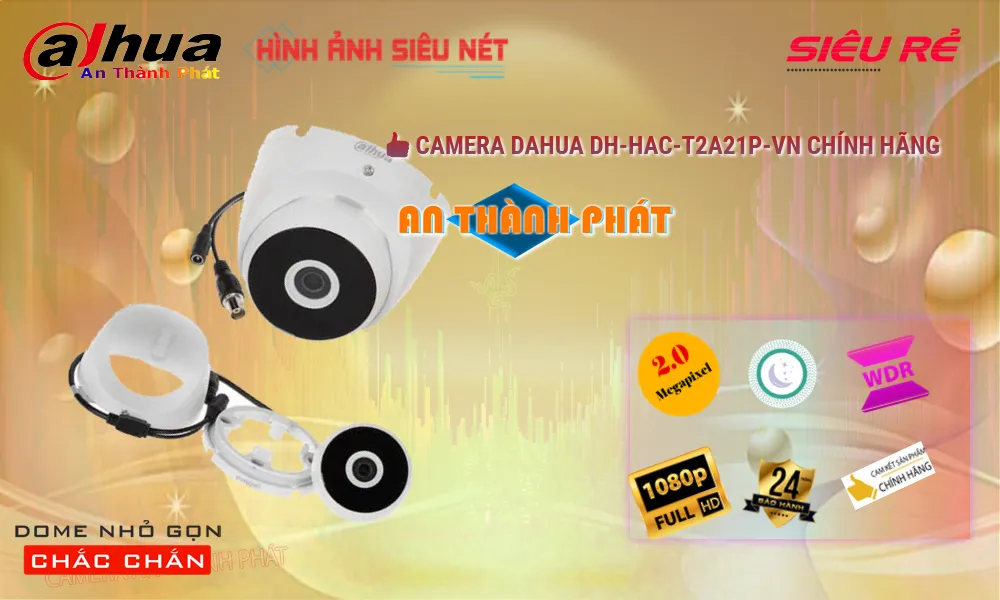 Dahua DH-HAC-T2A21P-VN Sắc Nét