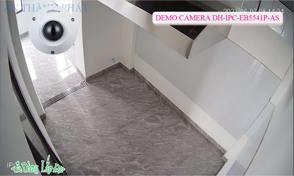 DH-IPC-EB5541P-AS Camera Dahua ❂