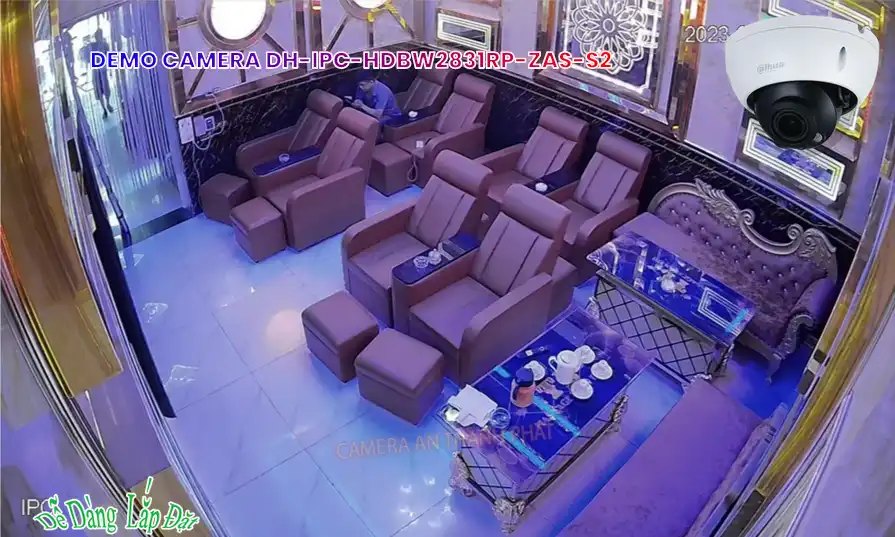 Camera Dahua Thiết kế Đẹp DH-IPC-HDBW2831RP-ZAS-S2