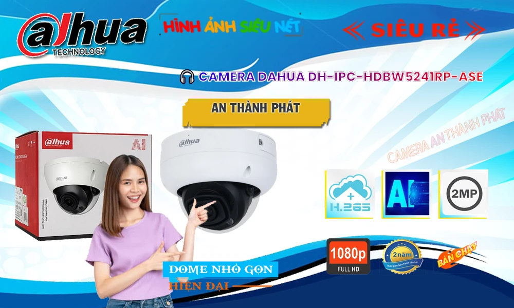 DH-IPC-HDBW5241RP-ASE Camera Dahua DH-IPC-HDBW5241RP-ASE Camera Dahua