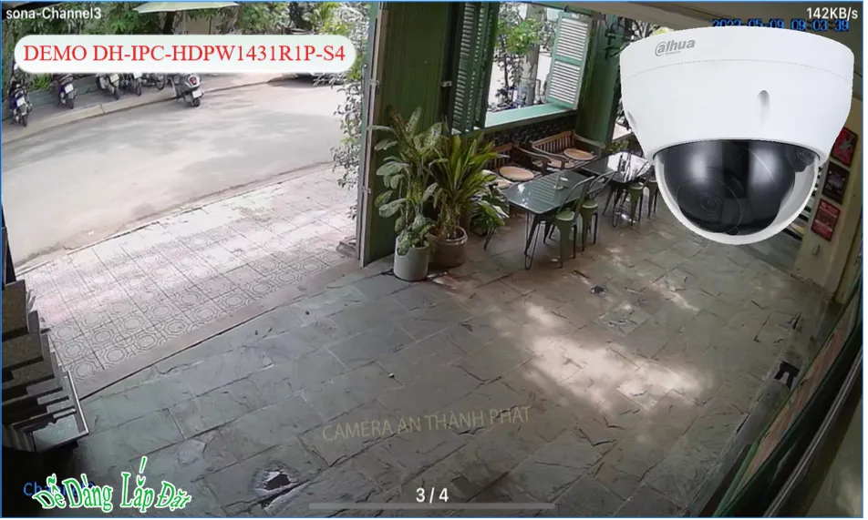 Camera Dahua DH-IPC-HDPW1431R1P-S4