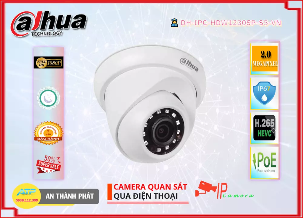 Camera IP Dahua DH-IPC-HDW1230SP-S5-VN,DH-IPC-HDW1230SP-S5-VN giá mới nhấtDH-IPC-HDW1230SP-S5-VN Chính hãng,DH IPC HDW1230SP S5 VN,Giá Bán DH-IPC-HDW1230SP-S5-VN FULL HD 1080P 2.0 MP ,cửa hàng bán  Camera quan sát DH-IPC-HDW1230SP-S5-VN,DH-IPC-HDW1230SP-S5-VN giá mới nhất,DH-IPC-HDW1230SP-S5-VN Chính hãng,Giá ,Bán Sỉ DH-IPC-HDW1230SP-S5-VN