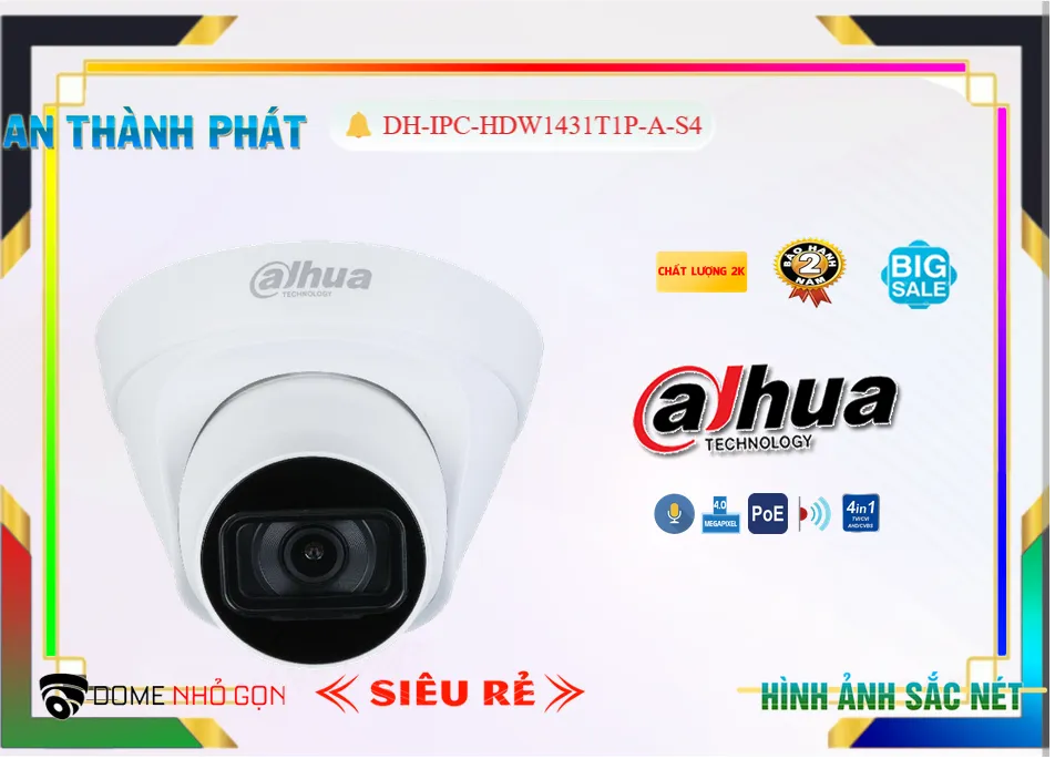Camera Dahua DH-IPC-HDW1431T1P-A-S4,Thông số DH-IPC-HDW1431T1P-A-S4,DH-IPC-HDW1431T1P-A-S4 Chất lượng nhất,DH-IPC-HDW1431T1P-A-S4 Công Nghệ POE  Bán Sỉ, Camera DH IPC HDW1431T1P A S4,DH-IPC-HDW1431T1P-A-S4 Giá Thấp Nhất,Giá Bán DH-IPC-HDW1431T1P-A-S4 Ultra 2k 4.0 MP ,DH-IPC-HDW1431T1P-A-S4 Chất Lượng,bán DH-IPC-HDW1431T1P-A-S4,Bán Giá DH-IPC-HDW1431T1P-A-S4,thông số DH-IPC-HDW1431T1P-A-S4,DH-IPC-HDW1431T1P-A-S4 Giá rẻ nhất,DH-IPC-HDW1431T1P-A-S4 Giá Hãng,DH-IPC-HDW1431T1P-A-S4 Đang giảm giá