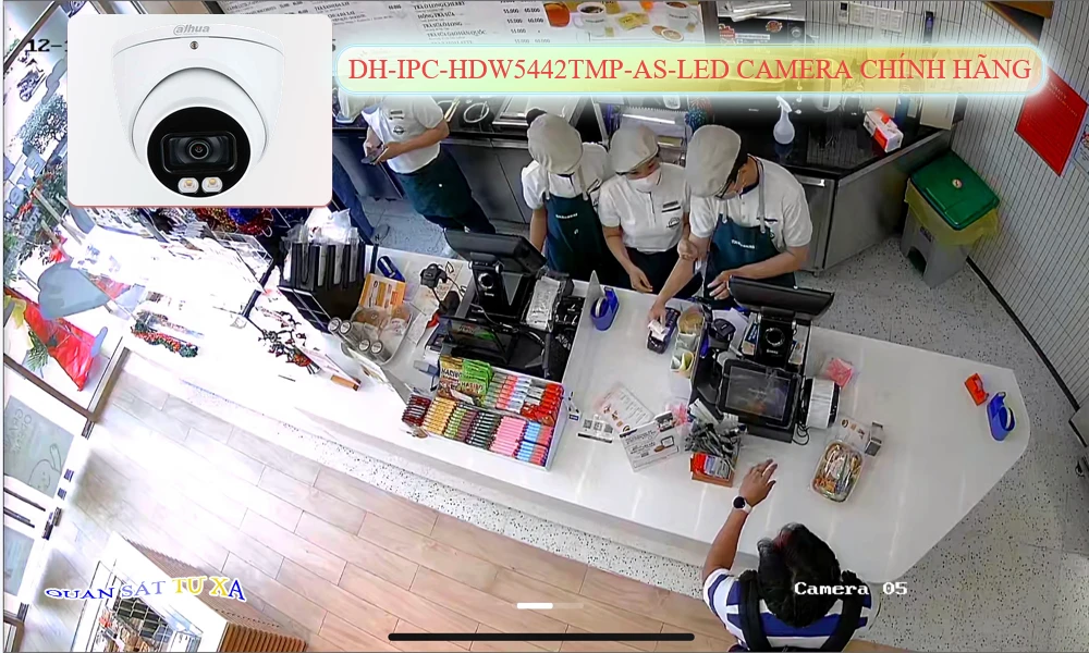 DH-IPC-HDW5442TMP-AS-LED Camera An Ninh Chức Năng Cao Cấp