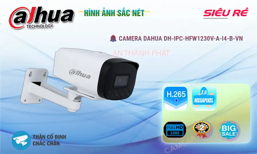 Camera DH-IPC-HFW1230V-A-I4-B-VN Dahua Chất Lượng Camera DH-IPC-HFW1230V-A-I4-B-VN Dahua Chất Lượng