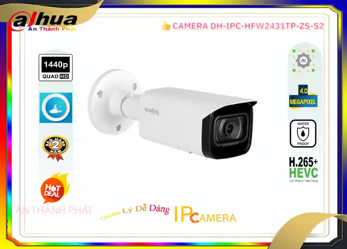 DH-IPC-HFW2431TP-ZS-S2 Dahua