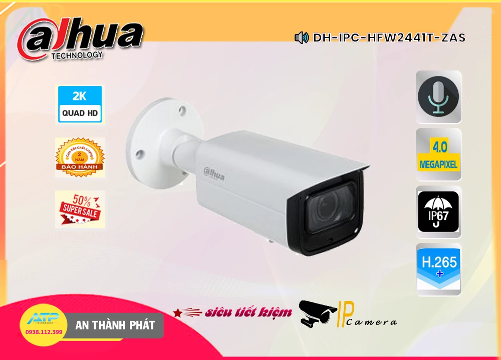 DH-IPC-HFW2441T-ZAS Camera Dahua ✔️ DH-IPC-HFW2441T-ZAS Camera Dahua ✔️
