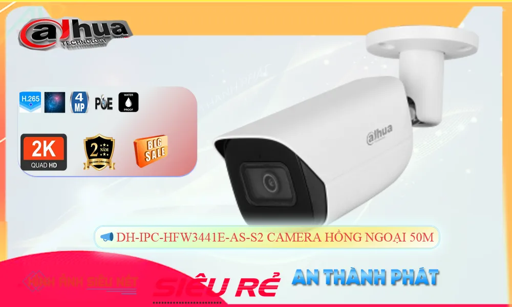 Camera DH-IPC-HFW3441E-AS-S2 Dahua Camera DH-IPC-HFW3441E-AS-S2 Dahua