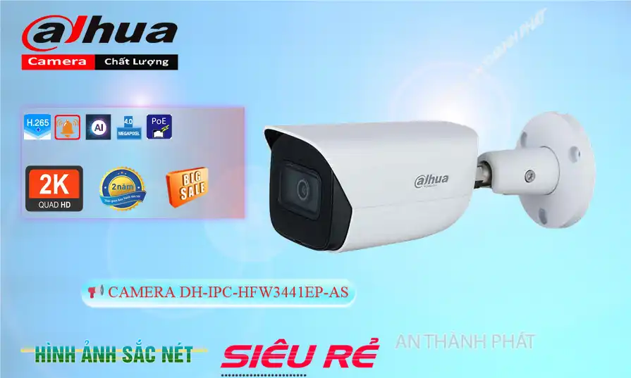 DH-IPC-HFW3441EP-AS Camera Dahua Chức Năng Cao Cấp