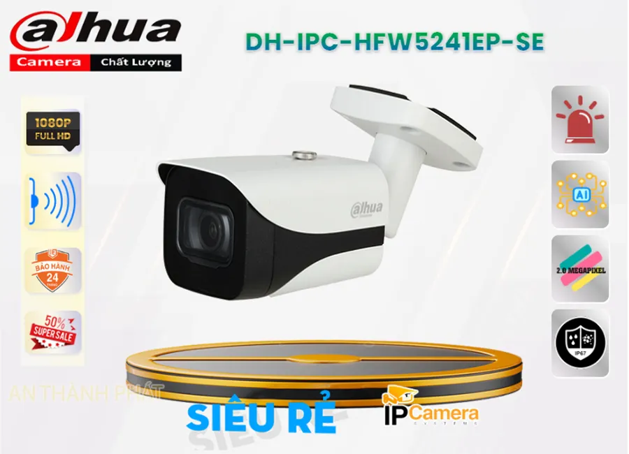 Camera IP Dahua DH-IPC-HFW5241EP-SE,Giá Phân Phối DH-IPC-HFW5241EP-SE, Camera An Ninh  DH-IPC-HFW5241EP-SE giá kỹ thuật,Phân phối rẻ DH-IPC-HFW5241EP-SE,DH-IPC-HFW5241EP-SE Ip POE sắc nét  Mới nhất,thông số DH-IPC-HFW5241EP-SE 2.0 megapixel FULL HD 1080P,DH-IPC-HFW5241EP-SE Tiết kiệm,tuổi thọ DH-IPC-HFW5241EP-SE,DH-IPC-HFW5241EP-SE Siêu rẻ,Phân Phối Sỉ DH-IPC-HFW5241EP-SE,Công ty bán DH-IPC-HFW5241EP-SE,DH-IPC-HFW5241EP-SE sale mạnh,Giá Bán DH-IPC-HFW5241EP-SE,DH-IPC-HFW5241EP-SE Giá Thấp Nhất,DH-IPC-HFW5241EP-SE bán rẻ