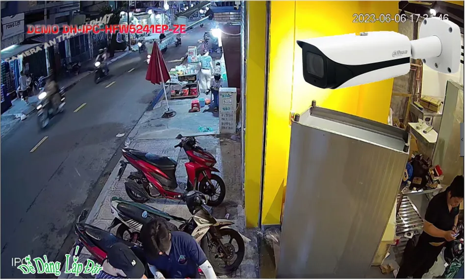 Camera Dahua DH-IPC-HFW5241EP-ZE Camera Dahua DH-IPC-HFW5241EP-ZE