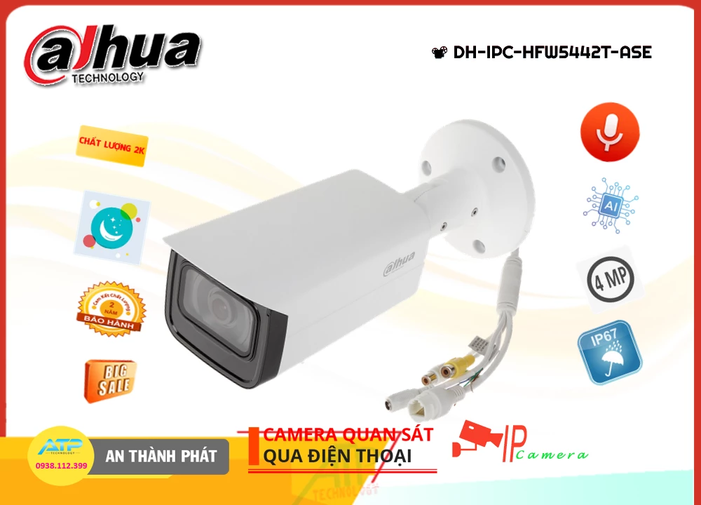 Camera DH-IPC-HFW5442T-ASE Dahua Camera DH-IPC-HFW5442T-ASE Dahua