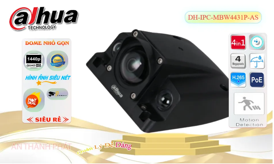 Camera DH-IPC-MBW4431P-AS  Dahua