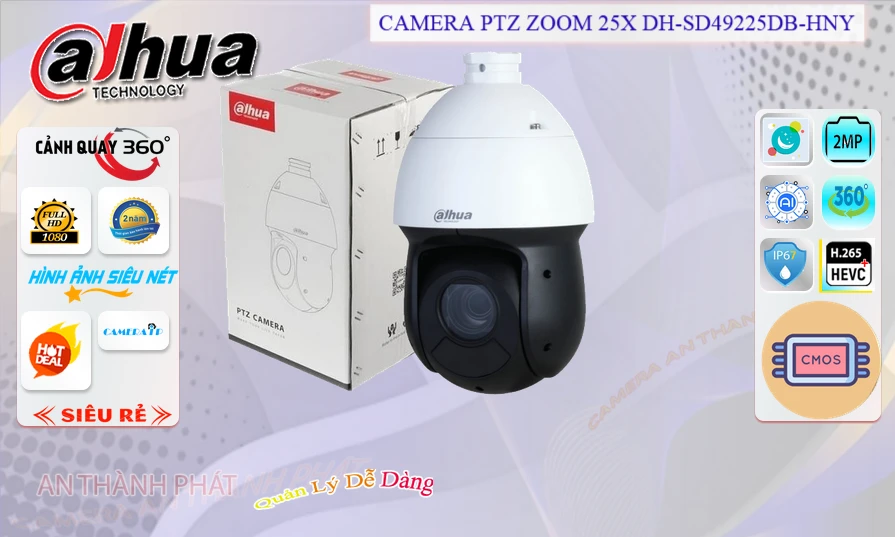 DH-SD49225DB-HNY Camera giá rẻ chất lượng cao Dahua DH-SD49225DB-HNY Camera giá rẻ chất lượng cao Dahua