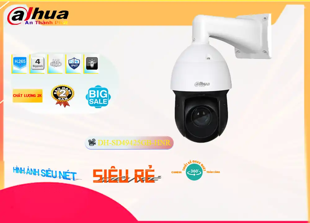 Camera Giá Rẻ Dahua DH-SD49425GB-HNR Đang giảm giá Camera Giá Rẻ Dahua DH-SD49425GB-HNR Đang giảm giá