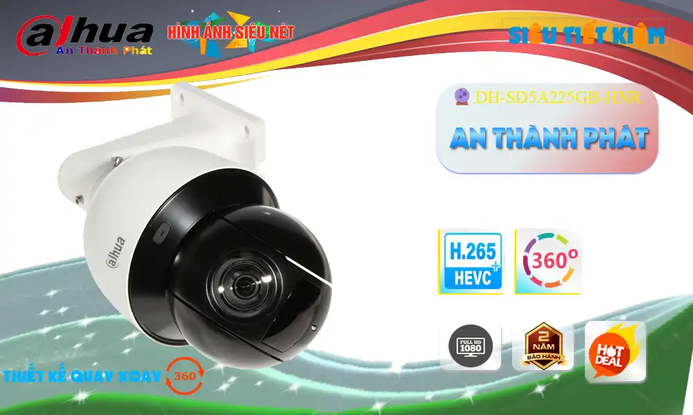 Dahua DH-SD5A225GB-HNR Sắc Nét