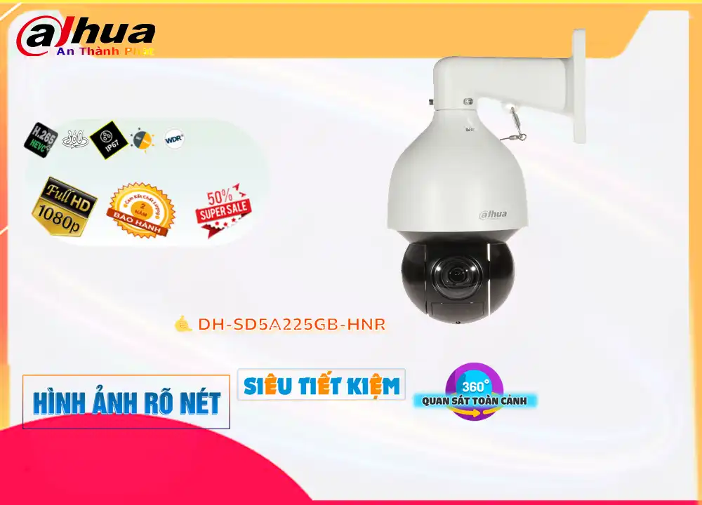 Dahua DH-SD5A225GB-HNR Sắc Nét