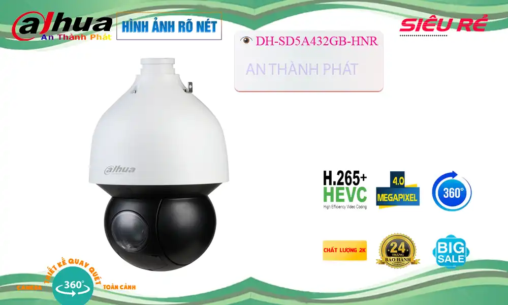 DH-SD5A432GB-HNR Camera Chính Hãng Dahua DH-SD5A432GB-HNR Camera Chính Hãng Dahua