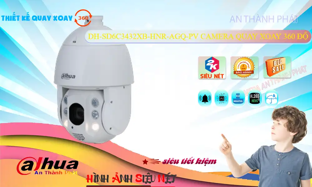 DH-SD6C3432XB-HNR-AGQ-PV Sắc Nét Dahua DH-SD6C3432XB-HNR-AGQ-PV Sắc Nét Dahua