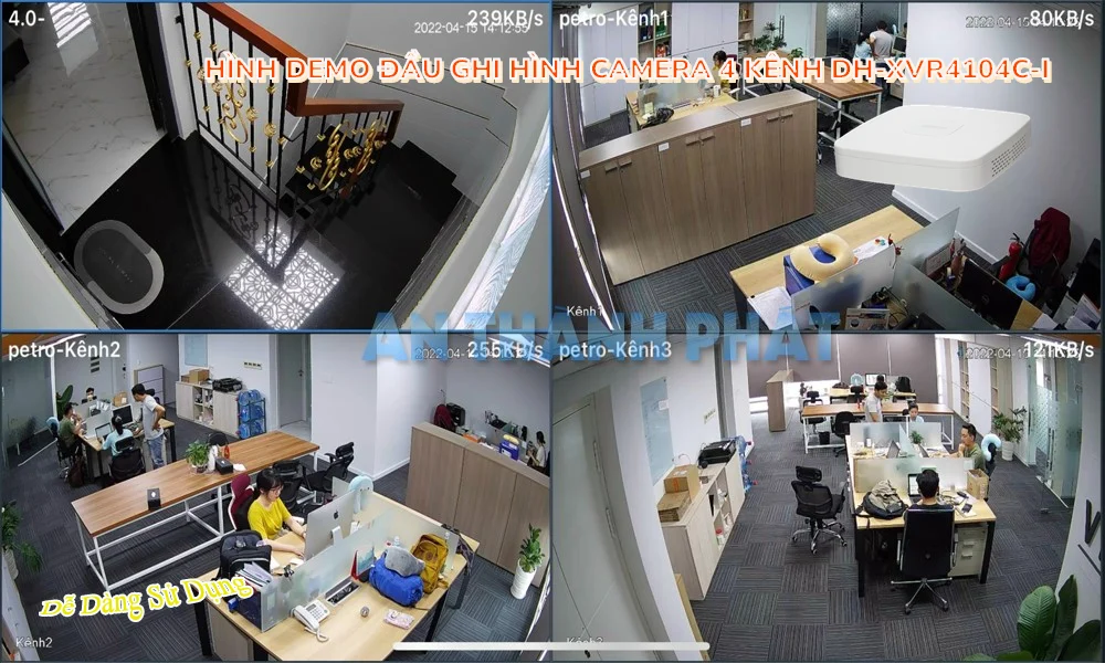 DH-XVR4104C-I sắc nét Dahua