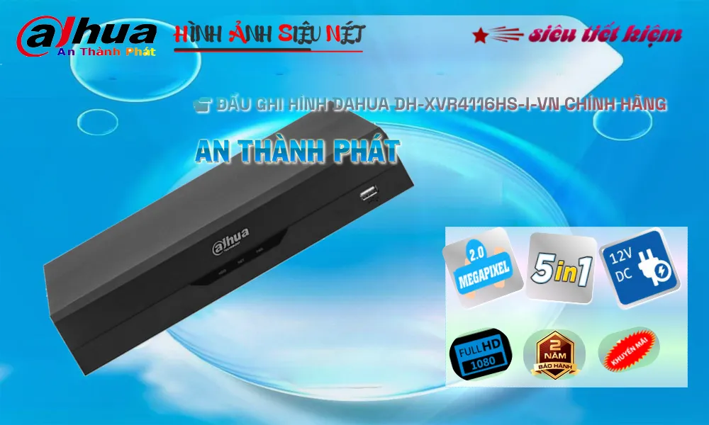Dahua DH-XVR4116HS-I-VN Hình Ảnh Đẹp ✪