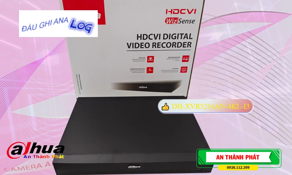 DH-XVR5216AN-4KL-I3Thiết Bị Ghi Hình Với giá cạnh tranh Dahua DH-XVR5216AN-4KL-I3Thiết Bị Ghi Hình Với giá cạnh tranh Dahua