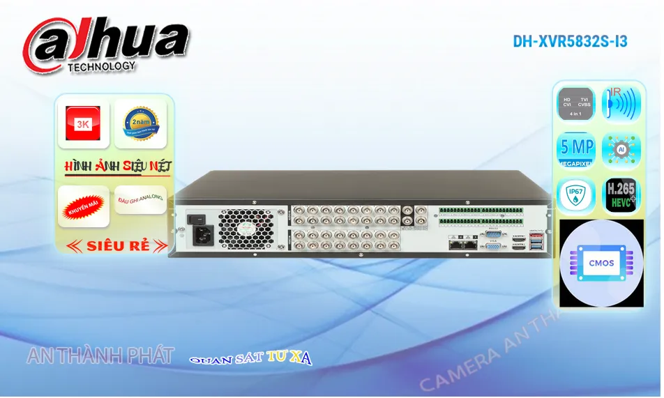 Đầu ghi Dahua DH-XVR5832S-I3