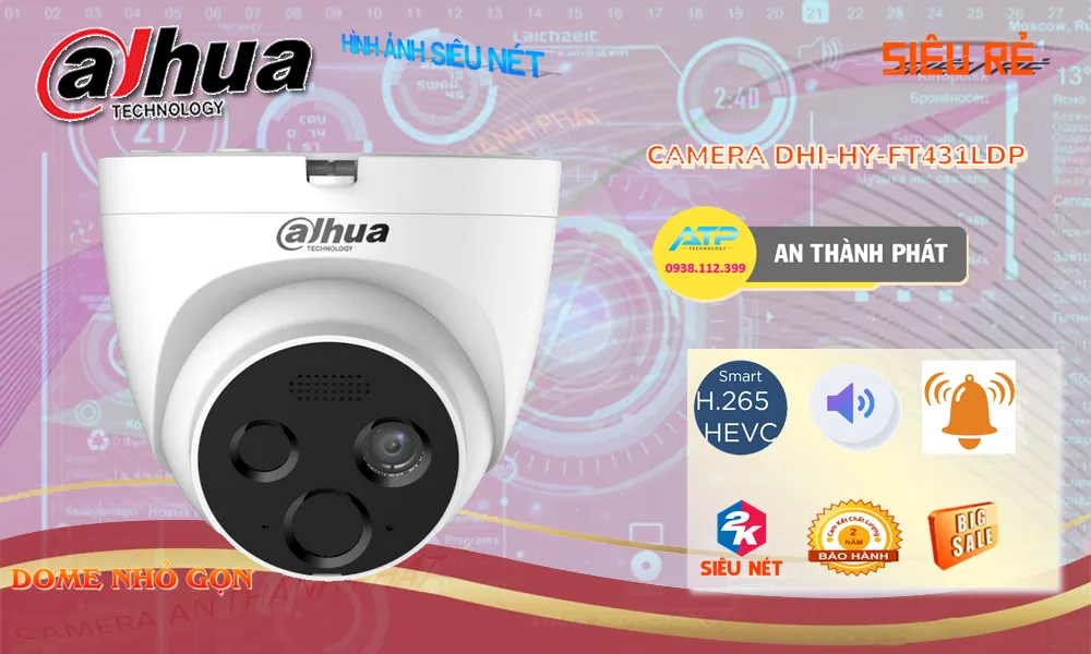 Camera Dahua DHI-HY-FT431LDP Mẫu Đẹp Camera Dahua DHI-HY-FT431LDP Mẫu Đẹp