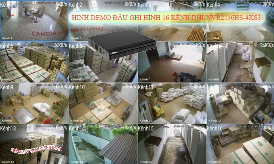 DHI-NVR2116HS-4KS3Thiết Bị Ghi Hình Chất Lượng Dahua DHI-NVR2116HS-4KS3Thiết Bị Ghi Hình Chất Lượng Dahua