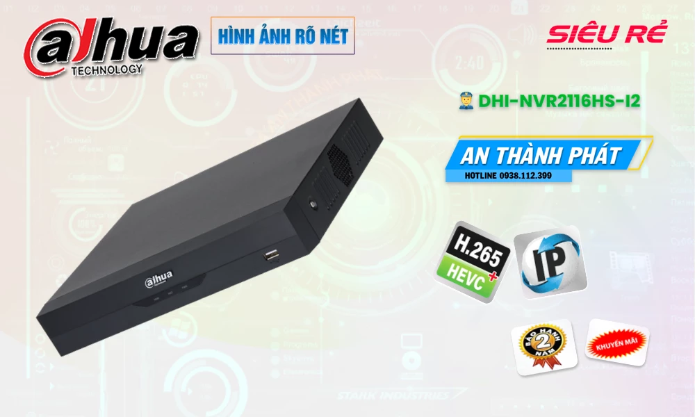 Đầu Thu KTS Dahua DHI-NVR2116HS-I2