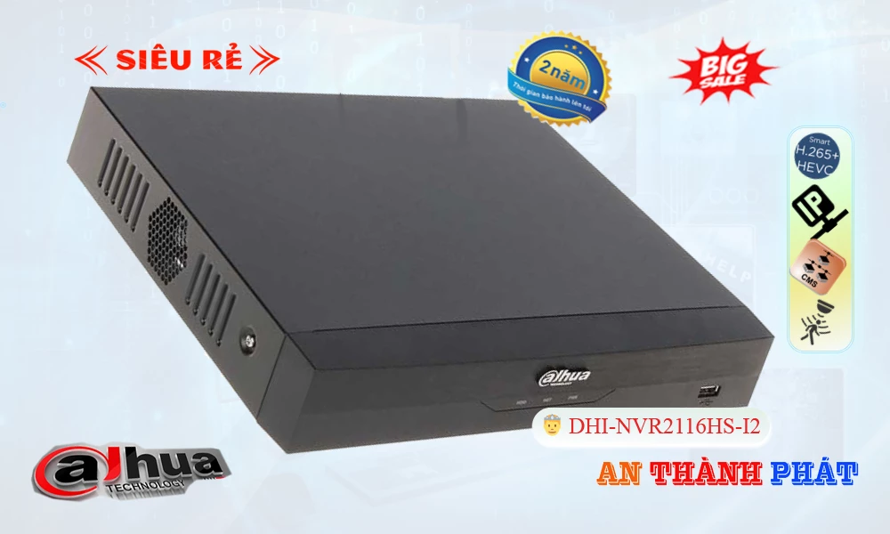 Đầu Thu KTS Dahua DHI-NVR2116HS-I2