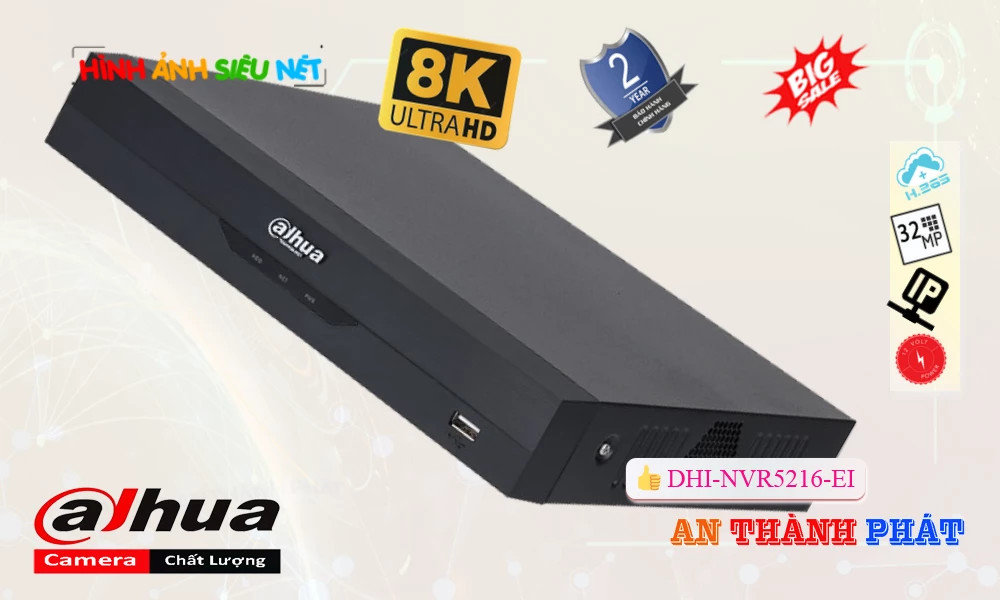 Đầu Ghi DHI-NVR5216-EI ❂ Đầu Ghi DHI-NVR5216-EI ❂