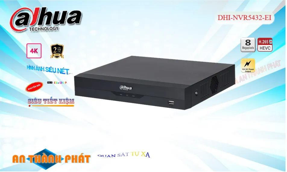 ✔️ Đầu Thu KTS Dahua DHI-NVR5432-EI Giá rẻ ✔️ Đầu Thu KTS Dahua DHI-NVR5432-EI Giá rẻ