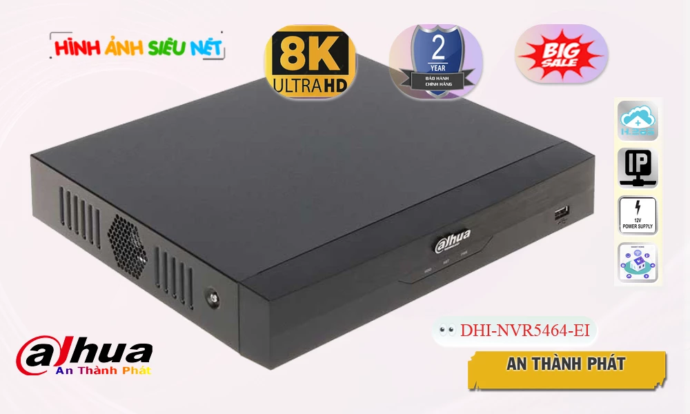 DHI-NVR5464-EI Đầu Thu Dahua
