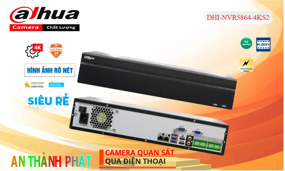 Đầu Ghi DHI-NVR5864-4KS2